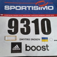 Photo taken at Sportisimo Prague Half Marathon 2017 by Dmytro I. on 3/28/2015