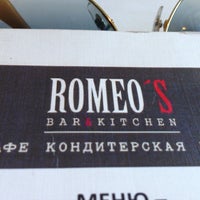 Снимок сделан в Romeo&amp;#39;s Bar &amp;amp; Kitchen пользователем Ekaterina Gn S. 5/3/2013