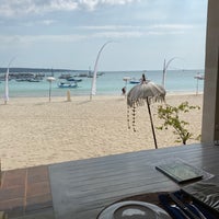 Photo taken at Bawang Merah Beachfront Restaurant by Gabriëlla D. on 10/17/2019