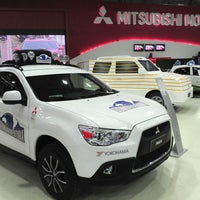 Foto tomada en Salón del Automóvil  por Mitsubishi Motors Chile el 10/11/2012