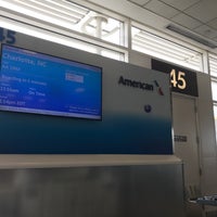 Photo taken at Gate D45 by Gregory G. on 5/21/2017