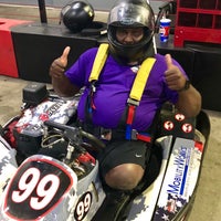 Photo taken at Full Throttle Indoor Karting by Gregory G. on 7/20/2018