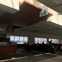 Photo taken at Gate B6 by Gregory G. on 4/23/2017