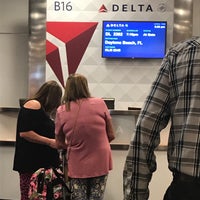 Photo taken at Gate B16 by Gregory G. on 4/18/2017