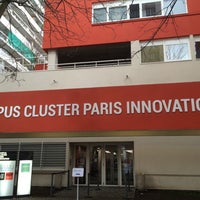 Photo taken at Campus Cluster Paris Innovation by Minh Q. T. on 3/9/2016