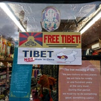 Photo taken at Mandala Tibetan Store by Laurence B. on 11/20/2016