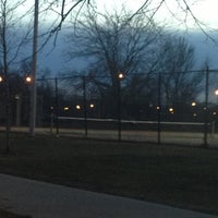 Photo taken at Humbolt Park Tennis by Manuh K. on 1/22/2013