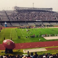 Photo taken at Estadio Olímpico Universitario by Egoberto L. on 12/7/2015