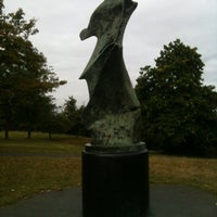 Photo taken at Henry Moore Statue by mark p. on 9/30/2012