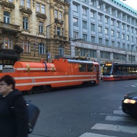 Photo taken at Bílá labuť (tram, bus) by Lenka K. on 3/9/2017