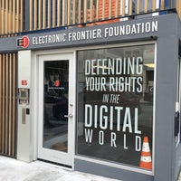Photo taken at Electronic Frontier Foundation by LonelyBob a. on 1/10/2016