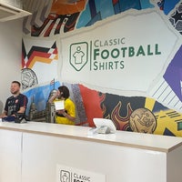 Photo taken at Classic Football Shirts Shop by Andy K. on 7/24/2022