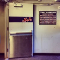 Photo taken at Mets Clubhouse by Scott B. on 4/7/2013