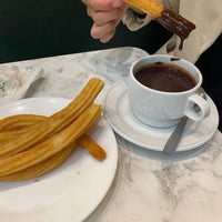 Photo taken at Chocolatería San Ginés by ハル on 5/6/2024