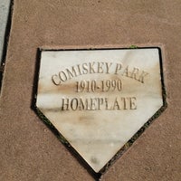 Photo taken at Old Comiskey Park Homeplate by David A. on 7/28/2013