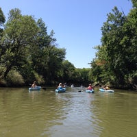 Photo taken at Trinity River Kayak Co. by Dustin H. on 8/24/2014