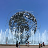 Photo taken at The Unisphere by Jessica L. on 7/23/2016