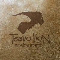 Photo taken at Tsavo Lion Restaurant by Svala N. on 7/2/2017