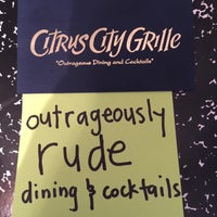 รูปภาพถ่ายที่ Citrus City Grille โดย Vince G. เมื่อ 12/29/2014