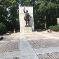 Photo taken at Theodore Roosevelt Island Memorial Plaza by Harvey G. on 9/4/2022