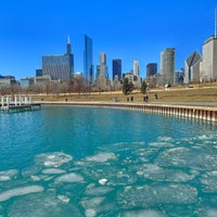 Photo taken at Chicago Lakefront by Vithida S. on 2/12/2023