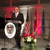 Photo taken at Embassy of Austria by David F. on 10/26/2016