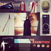 Photo taken at Stanley Kubrick: The Exhibition by David F. on 8/19/2016