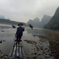 Photo taken at River View Hotel Yangshuo by Yosepha Y. on 10/15/2018