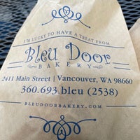 Photo taken at Bleu Door Bakery by Melody S. on 8/26/2021