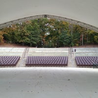 Photo taken at Martha Wren Briggs Amphitheatre at Lake Matoaka by David A. on 10/26/2012