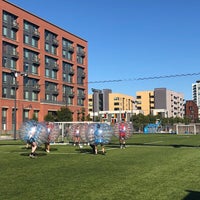 Photo taken at SFFSoccer Mission Bay Field by KahWee T. on 10/16/2018