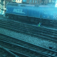 Photo taken at Metra Union Pacific North Line by Sarah P. on 3/26/2016