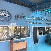 Photo taken at Samutsakhon Marine Aquarium by Vegaz G. on 2/16/2018