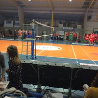 Photo taken at Volley Asse Lennik by Laurence B. on 1/16/2016