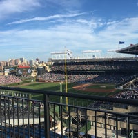 Photo taken at Wrigley View Rooftop by Stu K. on 8/1/2016