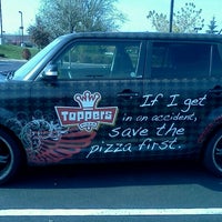 Photo taken at Toppers Pizza by Tamara J. on 10/24/2012