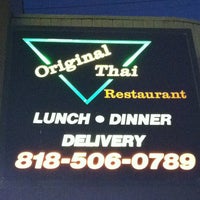 Photo taken at Original Thai Restaurant by Doug B. on 10/24/2012