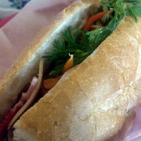 Photo taken at Banh Mi So #1 by Balisong B. on 5/14/2013