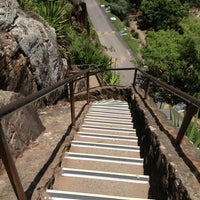 Photo taken at Kangaroo Point Cliffs Stairs by Rachel C. on 1/30/2013