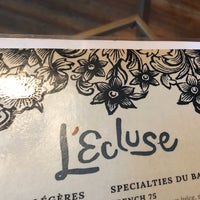 Photo taken at L&amp;#39;Ecluse a Bouchon by Paul G. on 9/28/2019