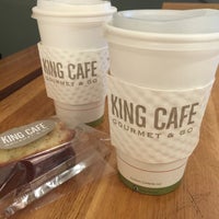 Photo taken at King Cafe Gourmet &amp;amp; Go by Anne on 3/22/2015