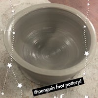 Photo taken at Penguin Foot Pottery by Anne on 5/1/2018