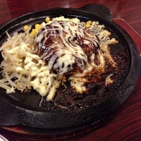 Photo taken at ステーキ＆バーグ 遊遊 by k on 12/1/2012