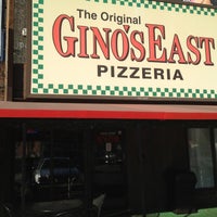 Photo taken at Gino&amp;#39;s East by Justin A. on 11/28/2012