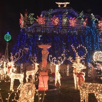 Photo taken at Christmas House On Logan by Mike K. on 12/3/2017