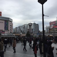 Photo taken at Kinshichō Station by Toshiaki K. on 11/23/2016