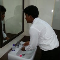 Photo taken at Oriental Inn Chennai by Tejo N. on 12/1/2012
