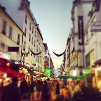Photo taken at Rue de Lévis by Lidia S. on 12/1/2012