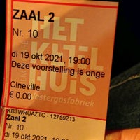 Photo taken at Bioscoop het Ketelhuis by Edwin H. on 10/19/2021