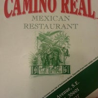 Снимок сделан в Camino Real Mexican Restaurant пользователем Brandon A. 10/25/2013